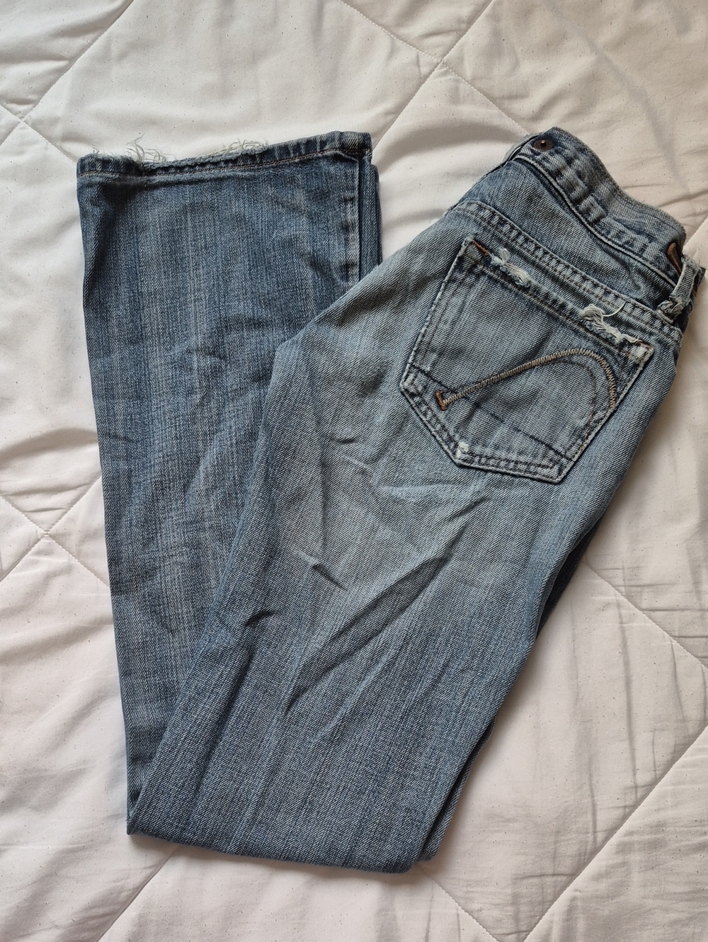 Guess Women's Boot Cut Jeans in Light Blue Wash